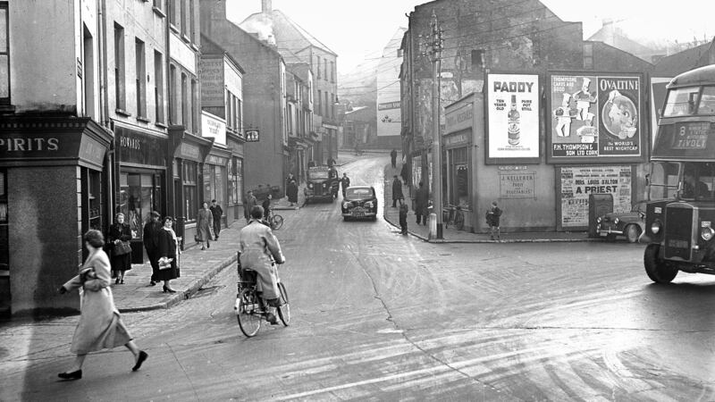 Barrack Street, Cork in the 1950s. Photograph: courtesy of Evening Echo