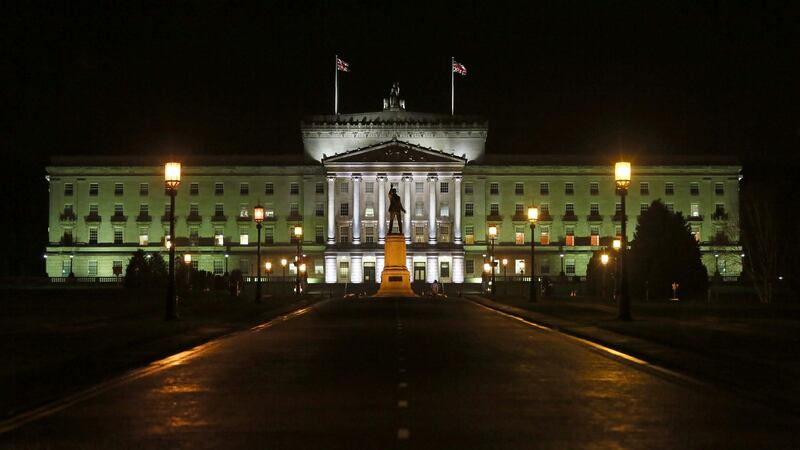 Despite the planned talks in Belfast both the Irish and British governments believe there is little realistic chance Stormont elections can be avoided. Photograph: Paul Faith/AFP/Getty Images