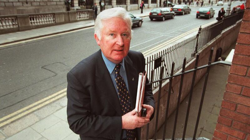 A march 2000 file photograph of former minister for justice Seán Doherty. Photograph: Frank Miller/The Irish Times.