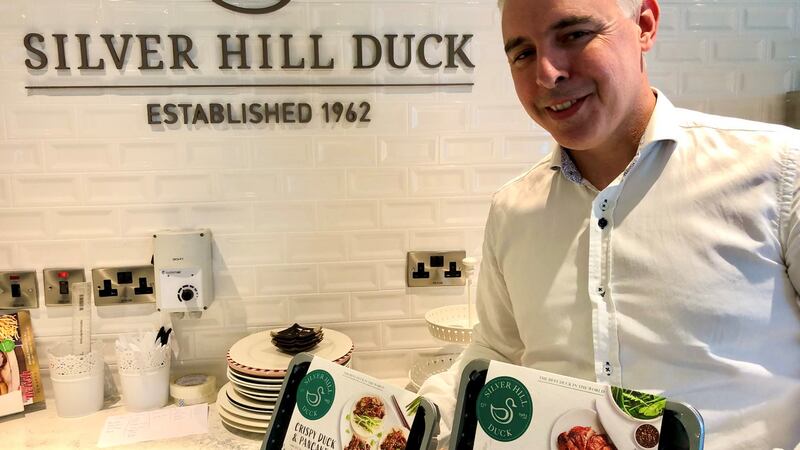 Silverhill Foods head of sales Barry Cullen at the company’s HQ in Emyvale, Monaghan. Photograph: Peter Murtagh