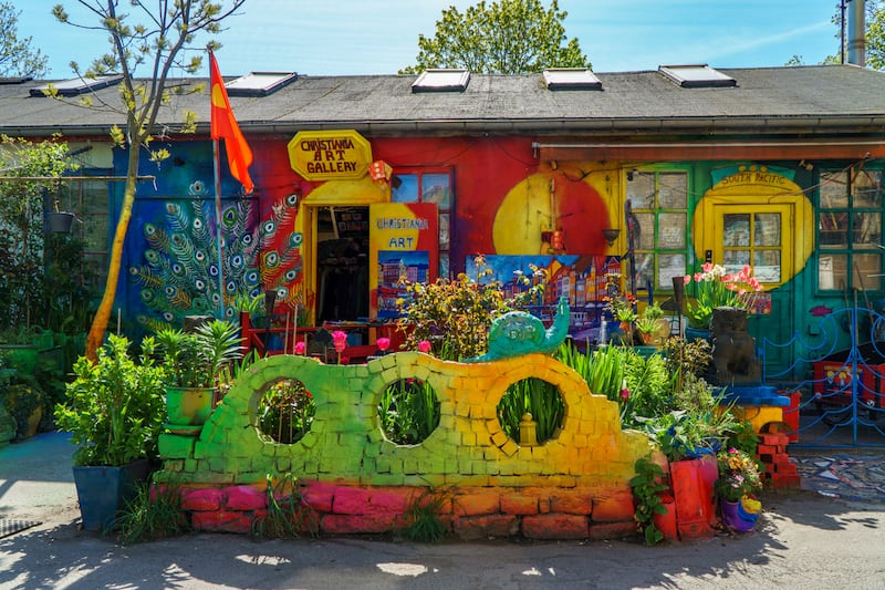 Freetown Christiania. Photograph: Getty