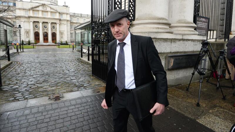 Micheal Healy-Rea: “Tánaiste, what in the name of God is going to be done in Ireland to deal with the planning process?” Photograph: Cyril Byrne