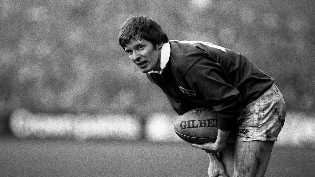 Ollie Campbell: led Ireland to their first ever  Test series win (2-0) in Australia in 1979.  Photograph: Billy Stickland/Inpho