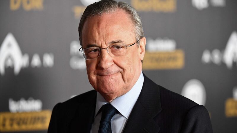 Real Madrid president Florentino Perez. Photograph: Franck Fife/Getty/AFP