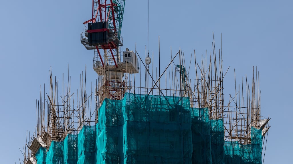 Moody’s, Fitch and S&P downgraded Chinese property developers’ ratings 43, 54 and 30 times, respectively, in 2021, compared with six, 12 and 11 times in 2020. Photograph: Jerome Favre/EPA