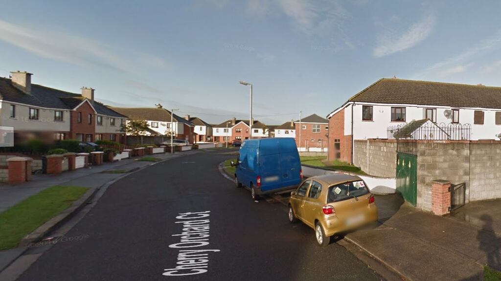 Cherry Orchard Court in Dublin where a man was shot in an incident on Saturday night. Photograph: Google Maps