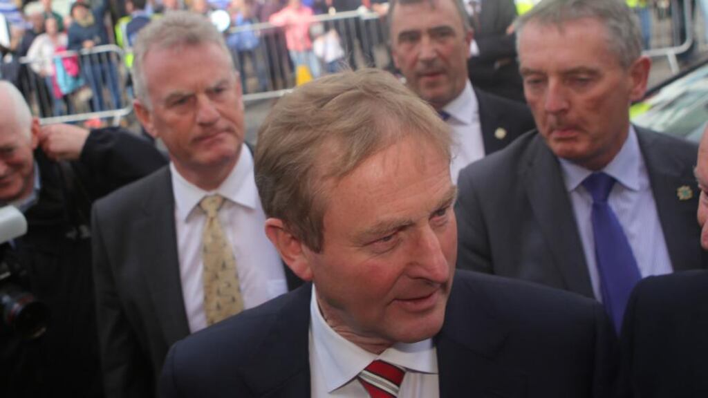Taoiseach Enda Kenny prior to his address at the MacGill Summer School Photograph: North West Newspix.