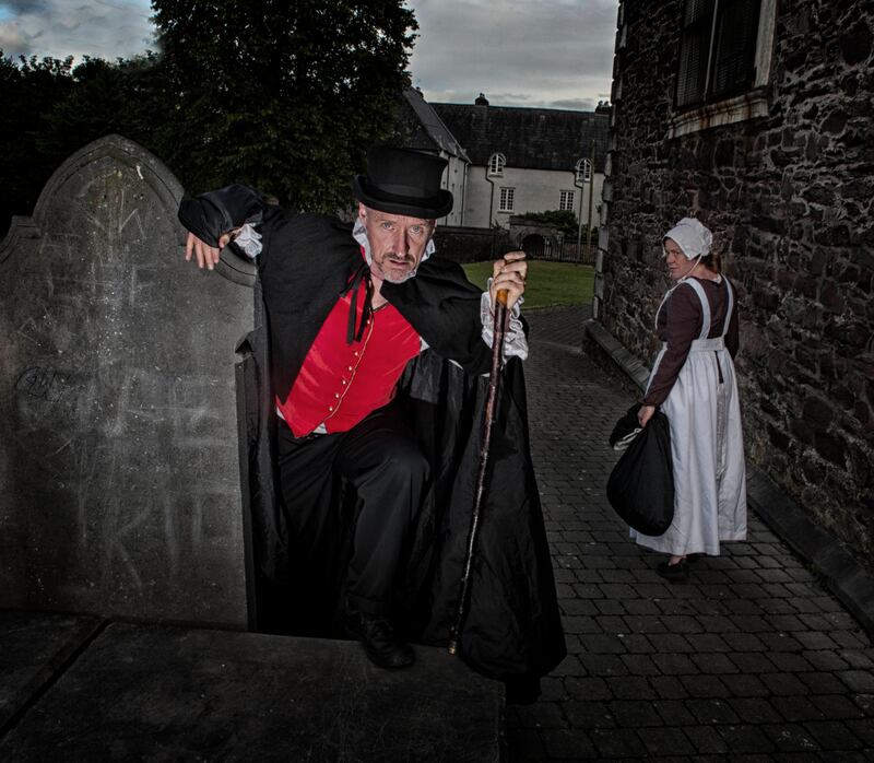 Embark on a time-travelling and thrilling trip through Cork city on a Cork Ghost Tour. Photograph: Martin Duggan