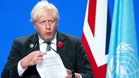 Johnson urges more ambition at Cop26 and says talks could go beyond Friday