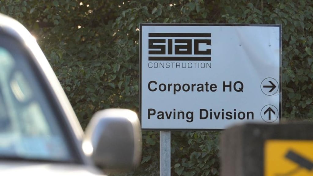 Siac’s problems were a factor in the financial woes that in October forced it to seek High Court protection from its creditors and the appointment of an examiner. Photograph: Dara Mac Dónaill/The Irish Times