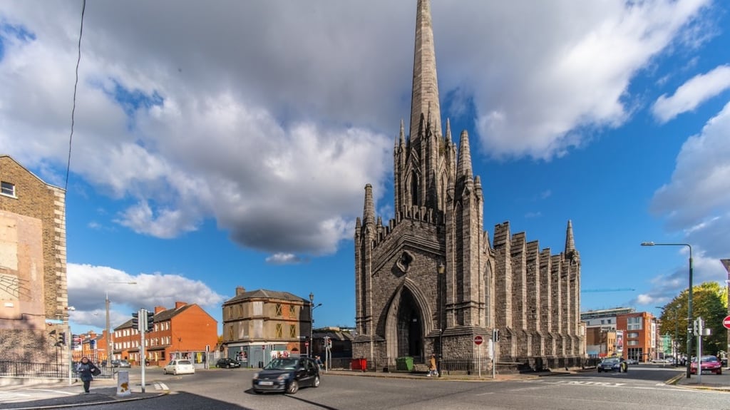 The former Black Church at St Mary’s Place in Dublin’s north inner city. Photograph: William Murphy.