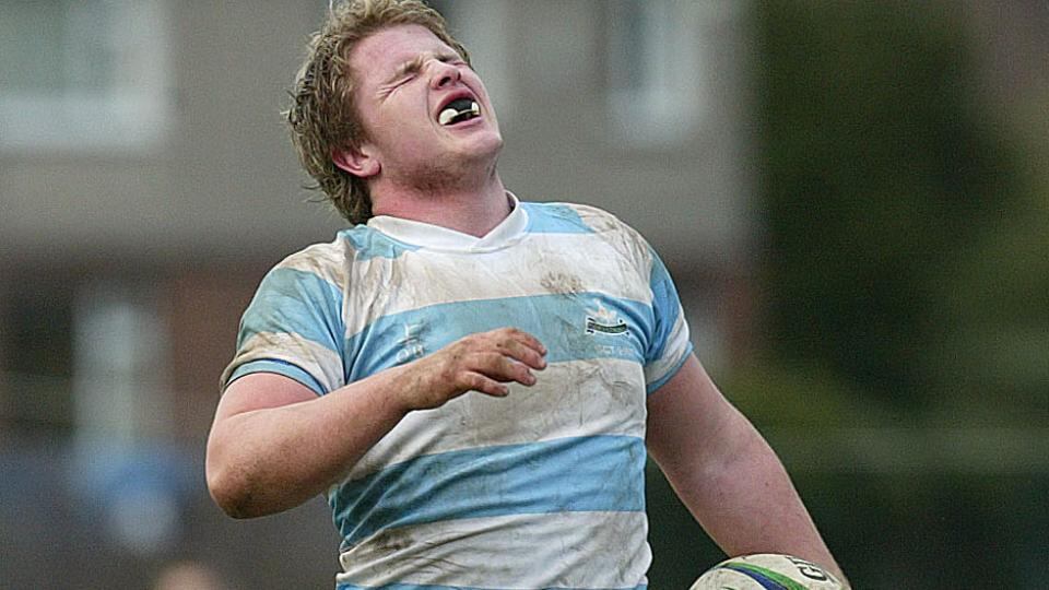 Jason Harris-Wright  would ultimately never claim Leinster Schools Cup final glory with Blackrock College after his move from Pres Bray. Photograph: James Crombie/Inpho