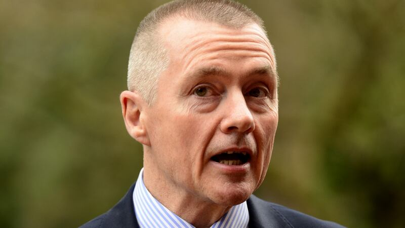 12/04/2016 FINANCE Willie Walsh, IAG   pictured at the Smurfit Business School  for the Aviation launch. Photograph: Cyril Byrne / THE IRISH TIMES IAG