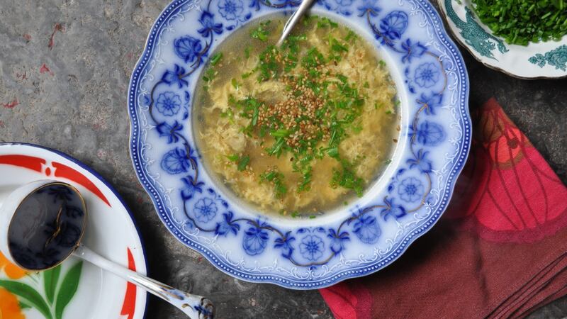 Lilly Higgins’s egg drop soup