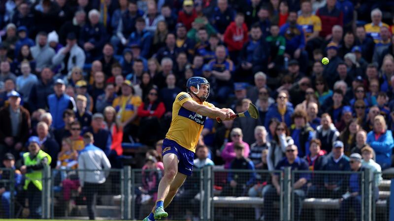Clare’s Shane O’Donnell was excellent in Sunday’s win over Tipperary. Photograph: Bryan Keane/Inpho