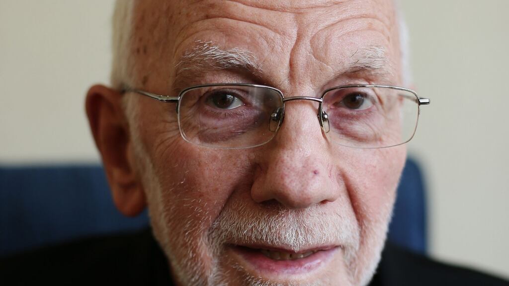 Fr Gerry Reynolds, a priest credited for his role in the Northern Ireland peace process, has died aged 80. The Redemptorist priest based at Clonard Monastery in west Belfast, died in the city’s Royal Victoria Hospital on Monday after a short illness. Photograph: Brian Lawless/PA Wire.