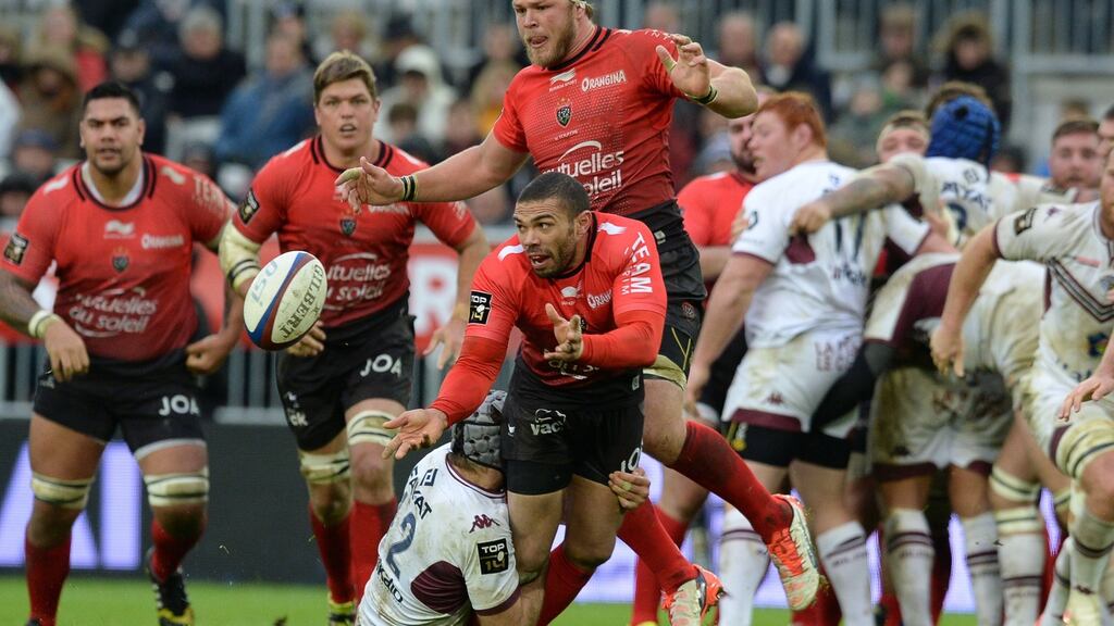 Toulon have released Bryan Habana for the next two rounds of the World Rugby Sevens Series. Photograph: Afp