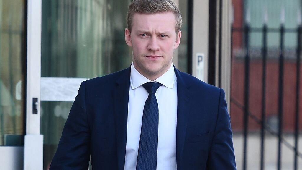“His reputation was destroyed to the point where he could not follow his profession in this country again,” counsel for Stuart Olding (above) said. File photograph: Pacemaker Press