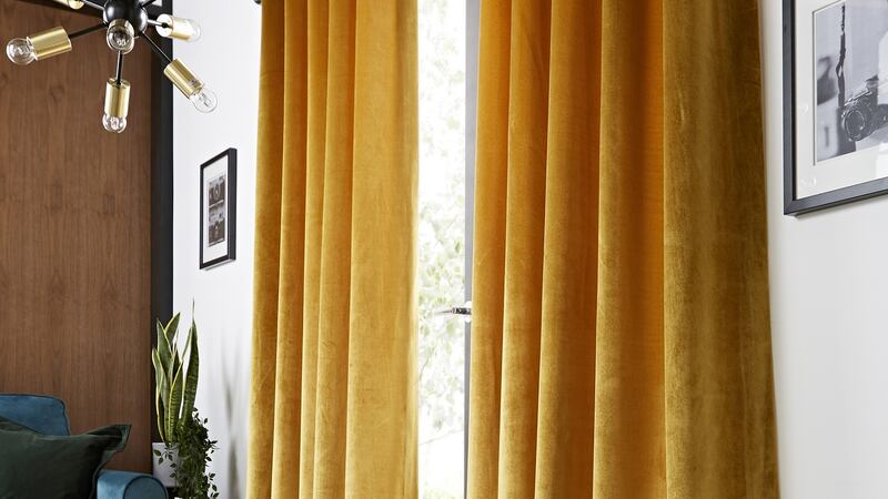 Off-the-peg curtains from Oxendales