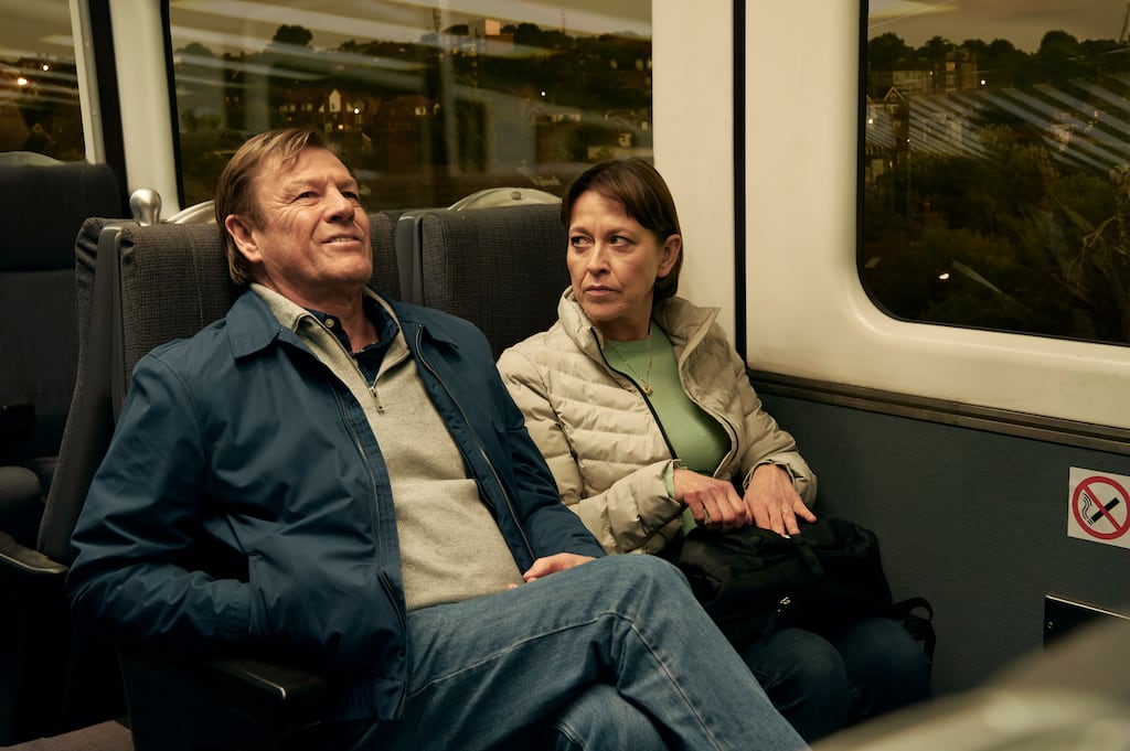 Sean Bean and Nicola Walker in BBC's new series, Marriage.