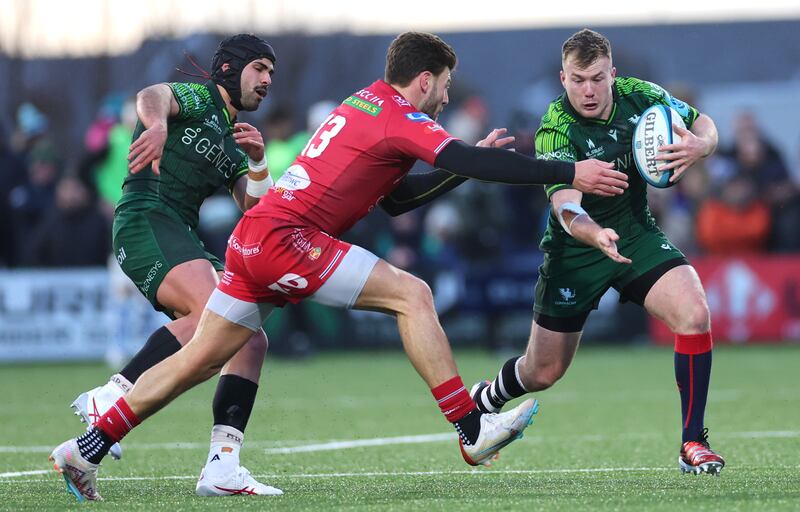 Connacht’s David Hawkshaw produced a notable performance against Scarlets at the weekend. Photograph: Inpho