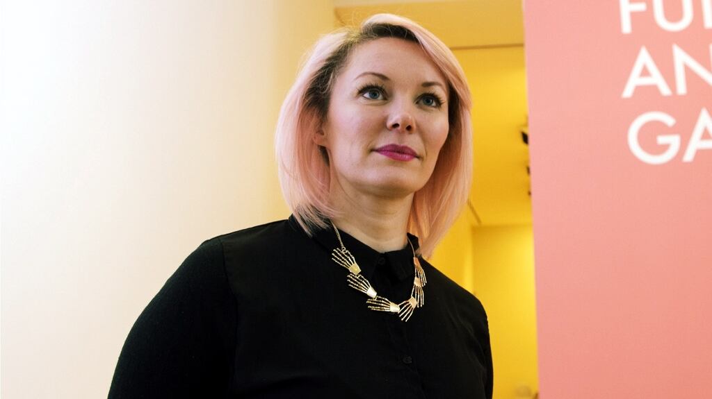 Irish artist Jesse Jones.  Photograph: Dara Mac Donaill / The Irish Times