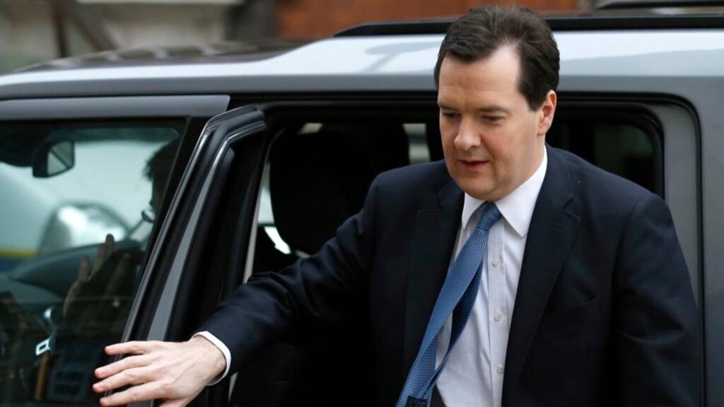 British chancellor George Osborne: “We are doing this because it is simply the right thing to do.” Photograph: Olivia Harris/Reuters