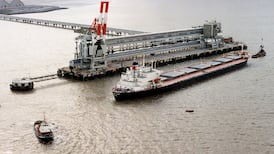 Protesters object to expansion of Aughinish Alumina refinery in Co Limerick