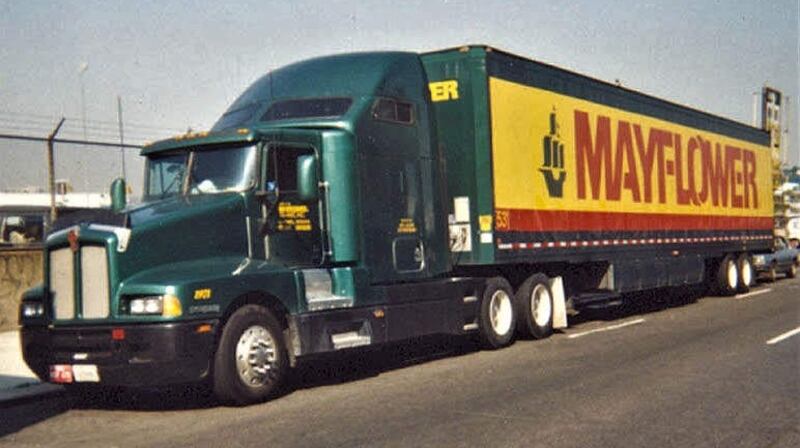 ‘After signing up as a team with a company called Mayflower Transit in Indianapolis, we bought a big truck. For more than five years we drove through every state in the continental US, and sometimes into Canada. We got paid to see America, racking up three-quarters of a million miles while doing it.’