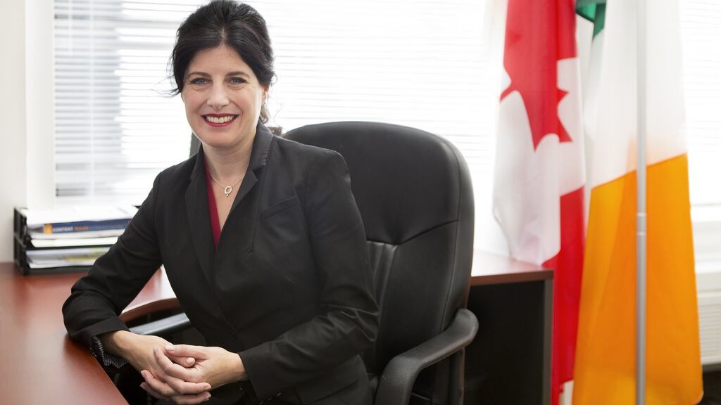 Cathy Murphy, executive director of the Irish Canadian Emigration Centre in Toronto, expects Irish immigration to remain strong. Photograph: Benny Corrigan