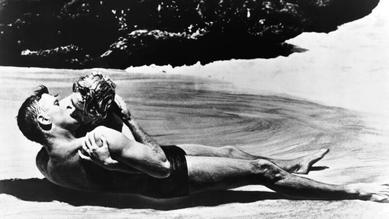 6. Halona Cove in Oahu, Hawaii, where this famous scene from the film From here to eternity was filmed.