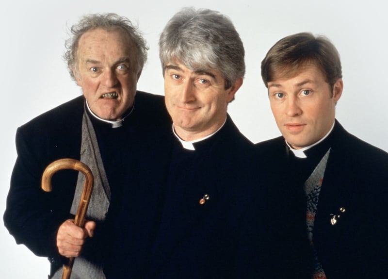 Father Ted: Frank Kelly, Dermot Morgan and Ardal O'Hanlon