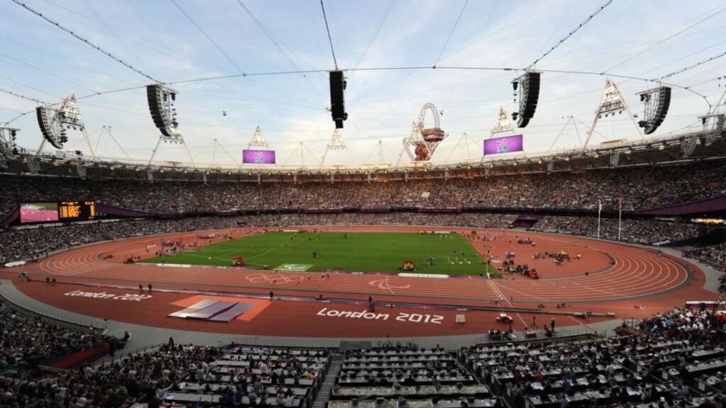 Ireland will play their World Cup Pool D game against Italy at the Olympic Stadium in London on Sunday October 4th, 2015. Photograph: Anna Gowthorpe/PA