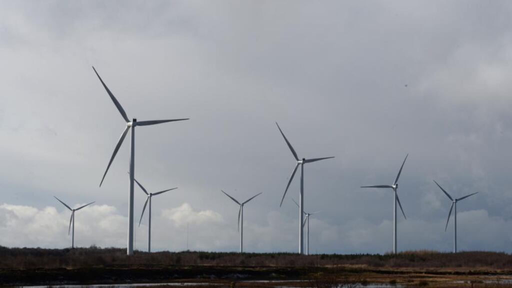 Minister for Energy Alex White has said that local people affected by windfarms must be given a ‘genuine stake’ in energy policy decision-making for Ireland to meet its targets on renewable energy. Photograph: Dara Mac Dónaill/The Irish Times
