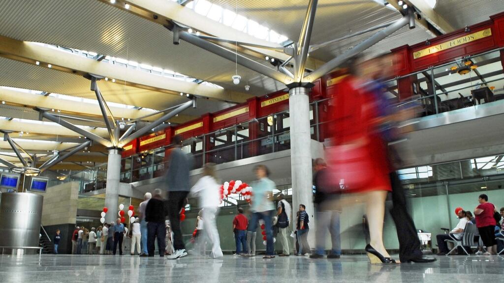 Cork Airport: Almost 200,000 passengers passed through in October. Photograph: Daragh Mac Sweeney/Provision