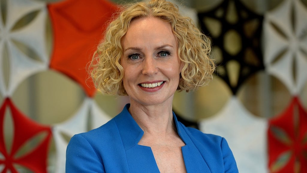 Anne O’Leary, chief executive of Vodafone Ireland, said the telco was ‘proud’ to be part of the alliance. Photograph: Cyril Byrne