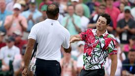 Viktor Hovland among those to take advantage of the conditions in first round at Augusta