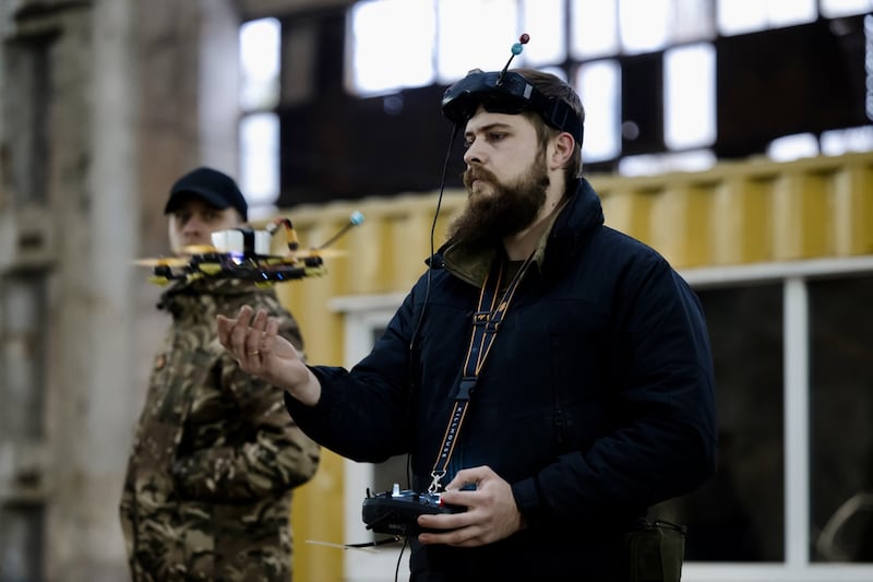A member of the corps undergoes training. Photograph: 3rd Army Corps