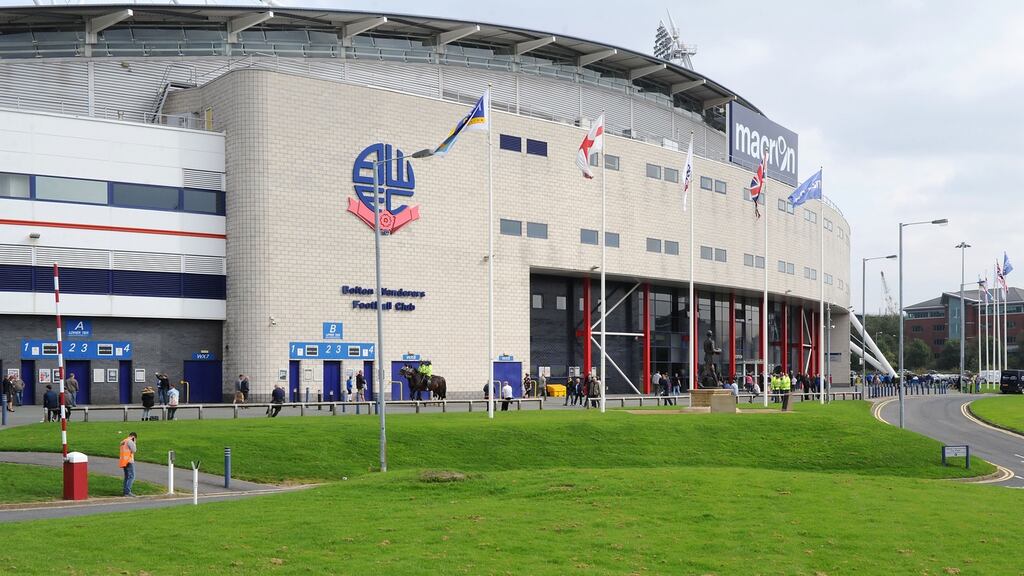 A consortium led by Dean Holdsworth have completed their takeover of Bolton Wanderers. Photo: Clint Hughes/PA Wire