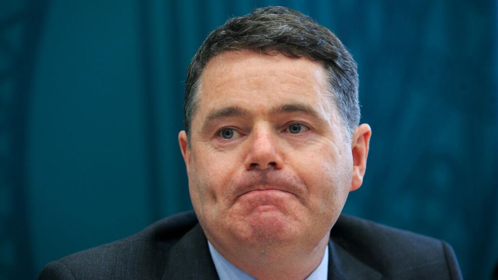 Minister for Public Expenditure Paschal Donohoe has warned that global economic conditions have deteriorated in recent months. Photograph: Gareth Chaney/Collins