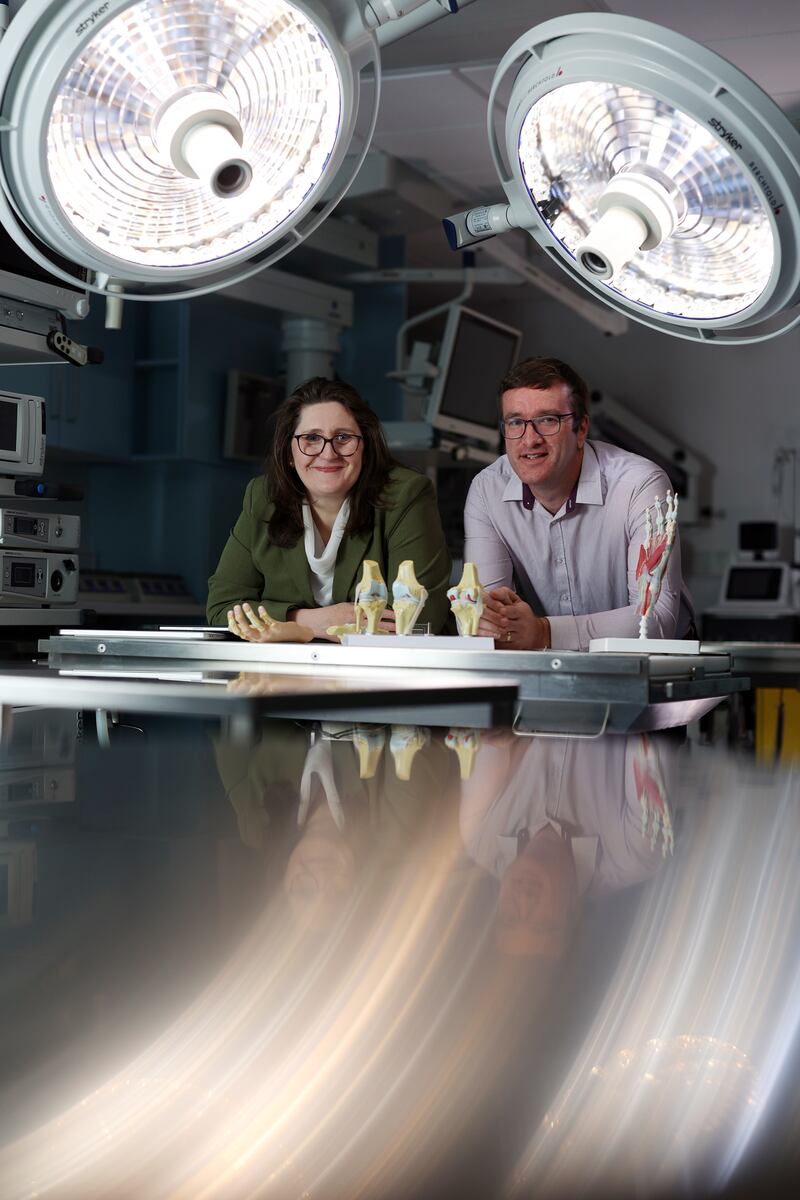 IUA MicroCreds project lead, Mags Arnold, and Dr Michael Cronin, clinical industrial liaison officer and course coordinator at UCC