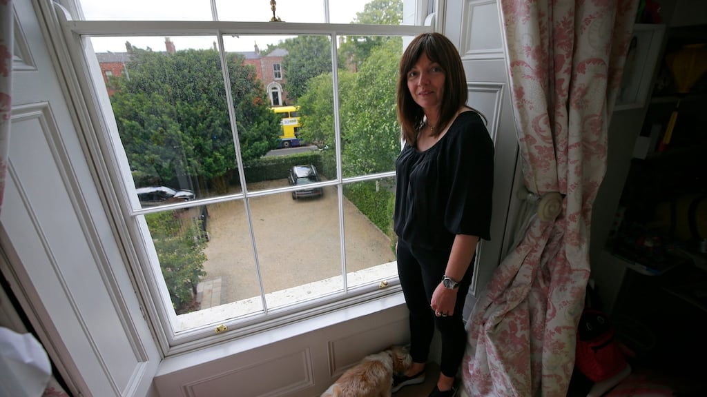 Maggie O’Neill, who lives on Terenure Road East, and is concerned about the ramifications of the bus corridor. Photograph: Nick Bradshaw