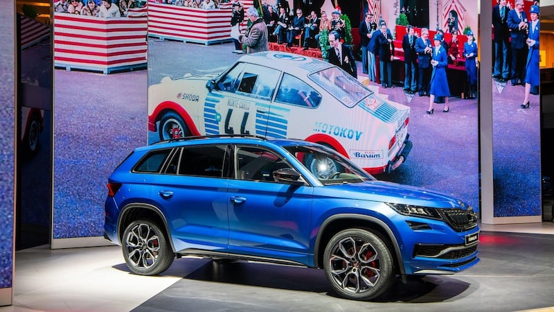 Paris motor show: Skoda reveals its RS twins