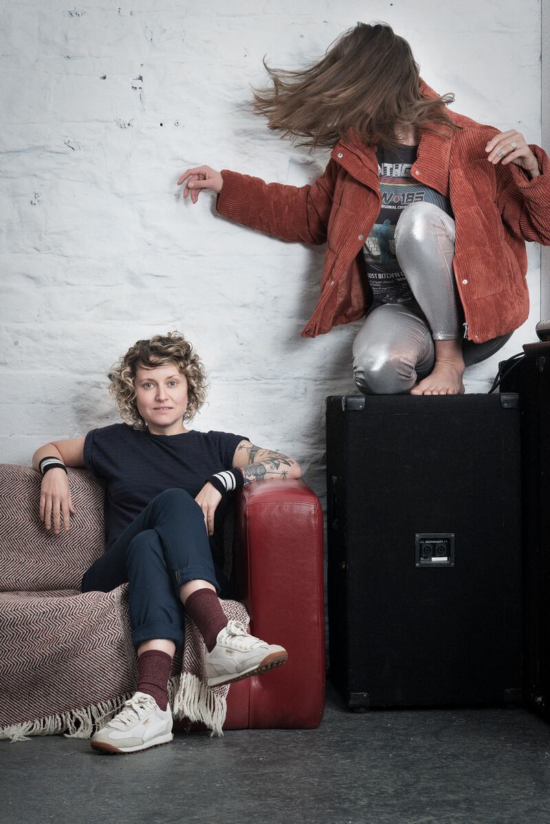 Stace Gill (left) created the music for Flora Fauna, while Maria Nilsson Waller (right) choreographed the movement. Photograph: Agata Stoinska
