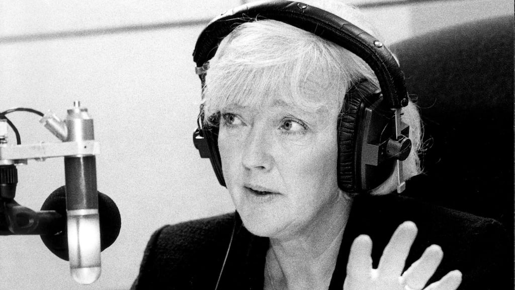 Marian Finucane: Her most memorable interview was with her great friend, the writer Nuala O’Faolain, in 2009, when O’Faolain was terminally ill with cancer.