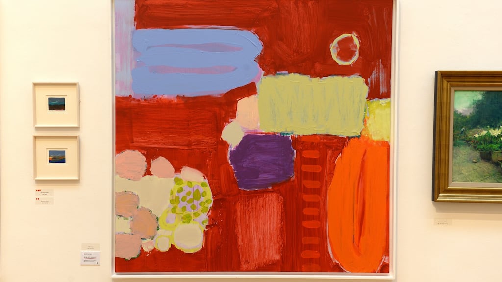 Seeing Red, by Taffina Flood, on the shortlist for the 2018 RCSI Art Award, in association with The Irish Times and the RHA Annual Exhibition. Photograph: Dara Mac Dónaill/The Irish Times