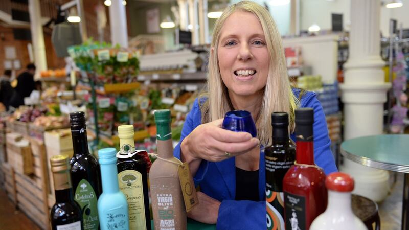 Olive oil sommelier Karen Cryan. Photograph: Eric Luke