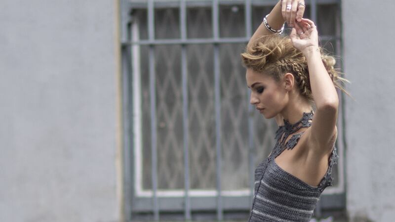 Mary Grant’s Urban collection (model is Thalia Heffernan).