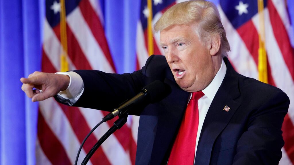 Donald Trump: “We’ve got to get our drug industry back.” Photograph: Justin Lane/EPA