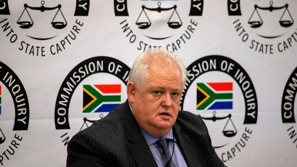 Whistleblower Angelo Agrizzi: All of those accused of corruption by him have denied any wrongdoing. Photograph: Wikus de Wet/AFP